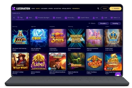 LuckNation Kasino verkossa